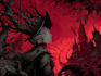 draw dark, punk, goth, horror character in comic like style