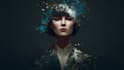 make stunning sci fi portrait art