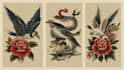 create awesome old school tattoo style design