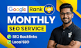 monthly off page SEO with quality backlinks