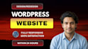 design or build luxury wordpress  website development