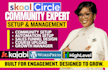 skool community setup, skool membership manager, circle so, kajabi course upload