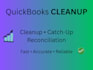 do monthly bookkeeping in quickbooks online