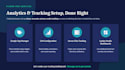 setup server side tracking, GTM, ga4, looker studio dashboards