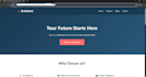 create HTML programmed landing page