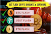 build profitable and withrawable usdt, btc and usdt coins