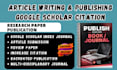 write and publish article on google scholar journal