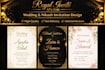 design wedding and nikkah invitation