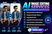 ai photo editing and retouching