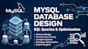 design and manage your mysql database and sql queries