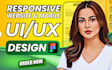 do figma design, figma website, figma design website, website app ui ux design