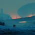 create high quality space art and futuristic space scenes