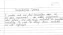 write and clean handwritten notes in english and hindi
