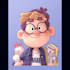 draw your character in cartoonish or marvel