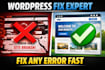fix wordpress issues, layout bugs, css errors