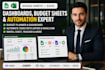 do rental property tracker sheet and income dashboard