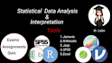 do data analysis statistical analysis spss r python jamovi jasp