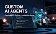 build a custom ai agent with claude or gpt API in python