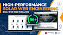 build a solar website using hello elementor