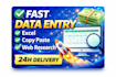data entry and cleaning