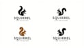 design outstanding squirrel logo with express delivery