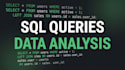 write sql queries and analyze your data