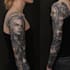 do a tattoo design of tattoo sleeve