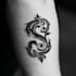 create handdrawn persian arabic calligraphy tattoo