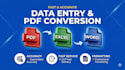 do fast PDF to excel and PDF to word conversion