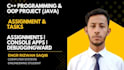 build c ,java oop projects, console applications and programming assignments