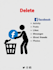delete your facebook posts, friends and activities