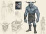 draw creepy dark fantasy character illustrations