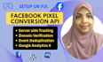 fix meta pixel and setup conversion API with GTM