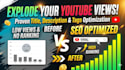 do youtube video SEO, title, and description optimization
