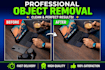 do object removal, background cleanup, and photo retouching