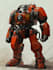 mecha or futuristic concept character
