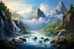 design stunning fantasy landscape