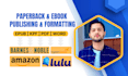 amazon kdp book publishing and kdp book formatting