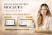 design digital product mockups for printables