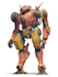 do complete mecha concept arts