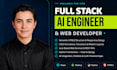 be front end web developer, ai software development