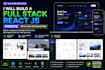 build a full stack react js website with API integration