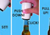 send you a unique push down bottle opener
