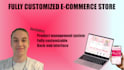 design a fully customized e commerce store
