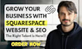 squarespace website design, squarespace website redesign and squarespace seo