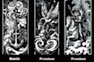 design custom animal tattoo illustration
