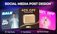 design creative social media post
