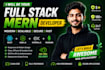 develop react node js full stack web app