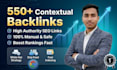 provide SEO contextual backlinks and dofollow high quality link building