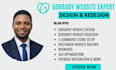 godaddy website design godaddy redesign develop godaddy website development SEO